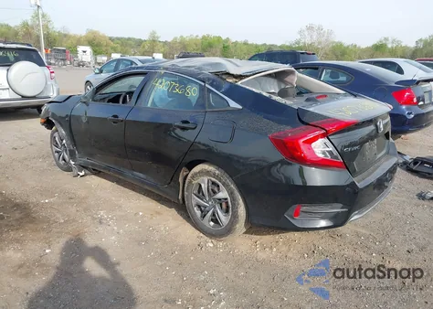 2020 Honda Civic Lx from USA, damaged, VIN 2HGFC2F62LH589014
